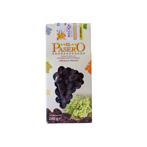 Moscatel raisins PASAS MOSCATEL EL PASERO