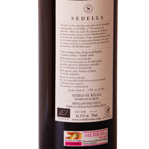 Sedella Red wine 2017