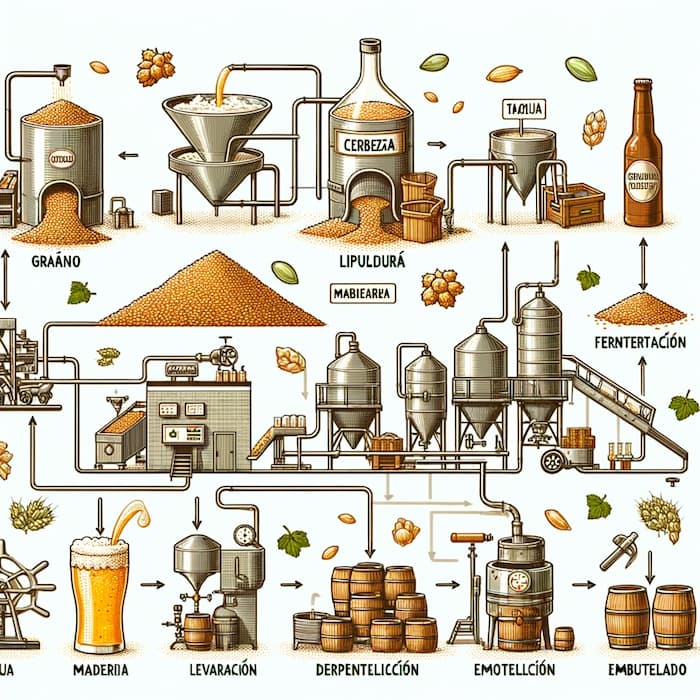Wie läuft der Prozess der Bierherstellung ab?